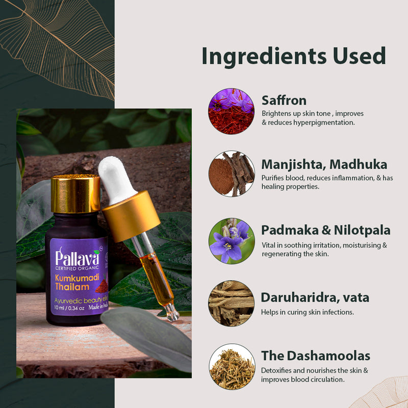 Ayurvedic Kumkumadi Thailam
