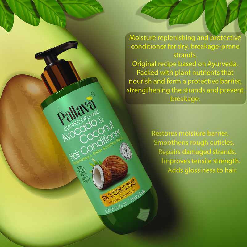 Avocado and Coconut Oil Hair Conditioner