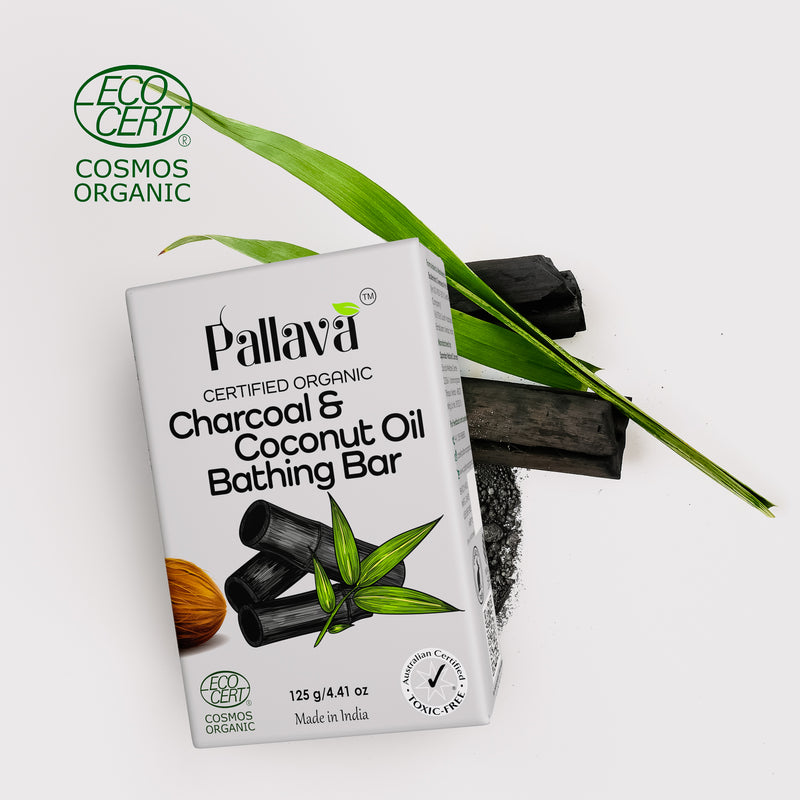 Charcoal Coconut Oil Bathing Bar