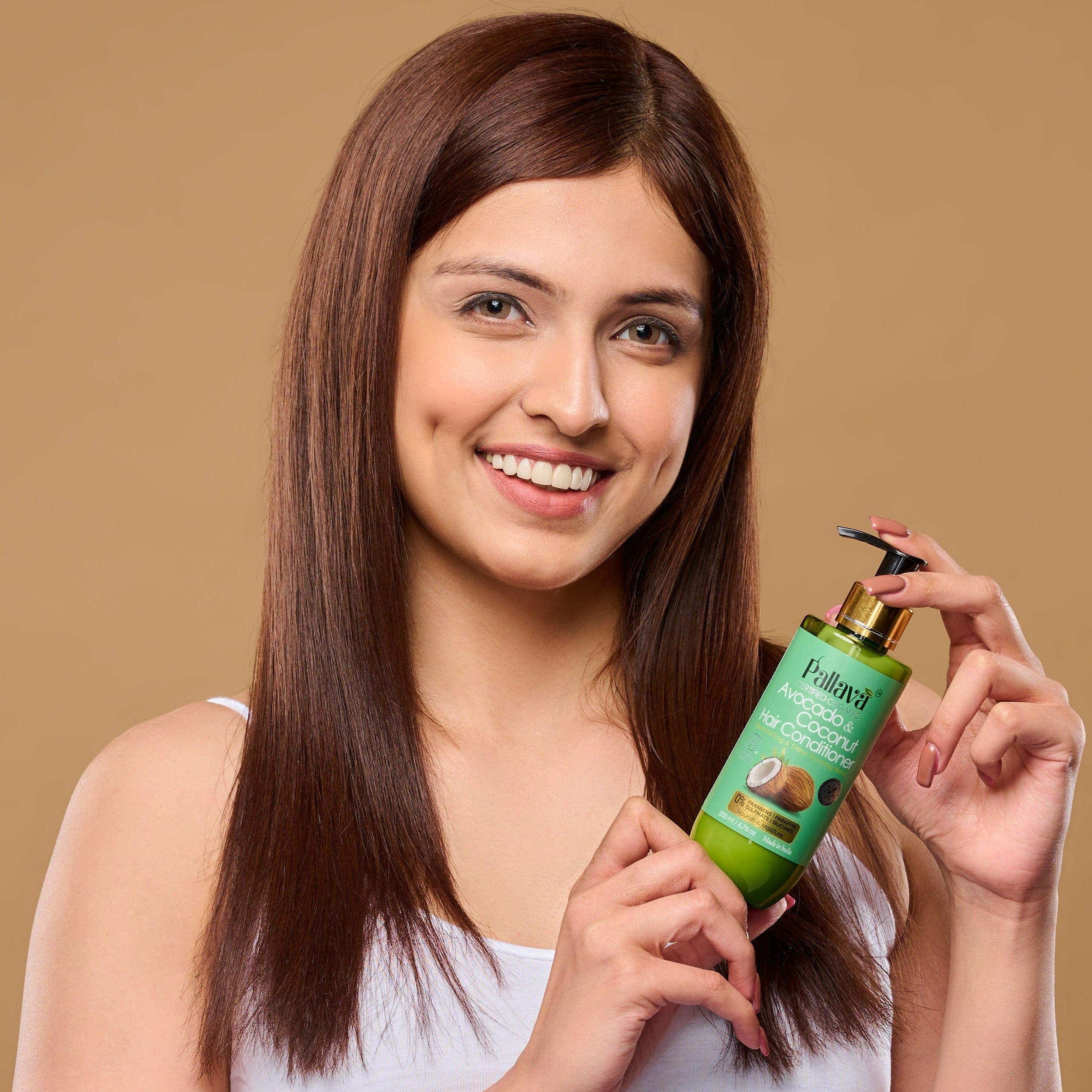 Avocado and Coconut Oil Hair Conditioner Pallava Organics